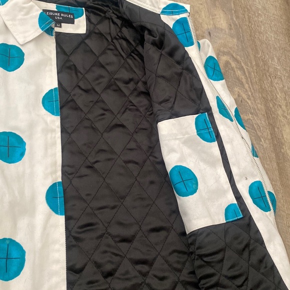 Leisure Rules Button Print Jacket - Picture 3 of 6